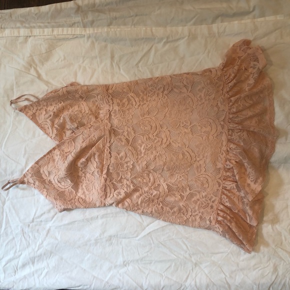 Adorable Light Pink lace dress from Forever 21! - Picture 2 of 5